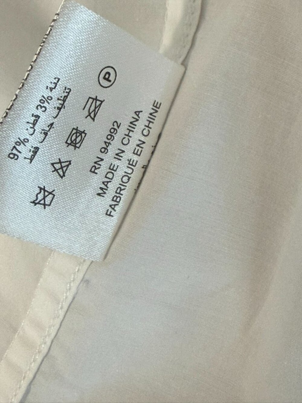 LIKE NEW Jonathan Simkhai Crissy White Mini Shirt Dress, Size L - Picture 11 of 11